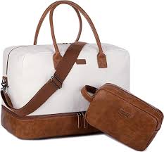Bolso de Mano de Lona para Viaje de Fin de Semana