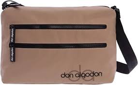 Bolso DON ALGODON Zita para Mujer - Beige 30x9.5x19 cm