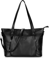 Bolso Tote de Cuero PU para Mujer - Ideal para Universidad y Viajes