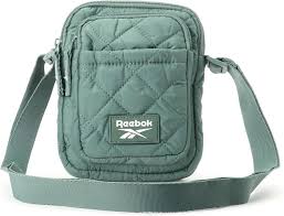 Bolso Cruzado Reebok Mujer - Acolchado Quilted Trek Green