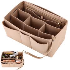 Bolso Organizador de Fieltro con Compartimentos