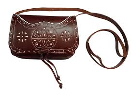 Bolso Rociero de Piel Convertible Funrey 20x14x7 cm