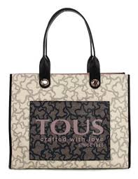 Bolso Amaya K Icon de TOUS: Beige y Multicolor