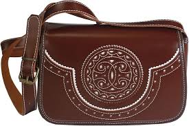 Bolso Rociero de Piel de Ubrique - Funrey
