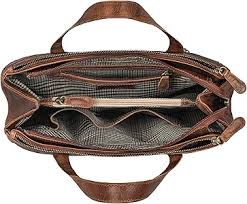 Bolso Shopper Vintage 'Blossom' de Piel para Mujer