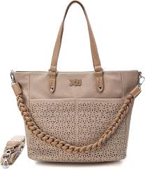 Bolso de Hombro Beige XTI 184254 para Mujer