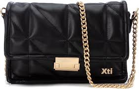Bolso Bandolera Negro XTI 184218 para Mujer