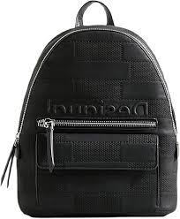 Mochila Mini Desigual Mombasa para Mujer - Negro