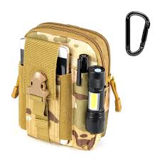 Bolso Táctico MOLLE para Hombre - EDC y Senderismo
