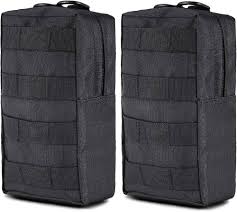 Bolsa Táctica MOLLE 2 Piezas para Supervivencia y Camping