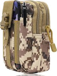 Bolsa de Cintura Táctica AMJKEJI - Compacta y Militar