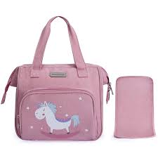 Bolsa Cambiadora de Unicornio para Muñecas Bebamour