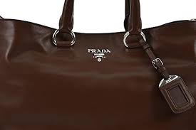 Bolso de Piel Marrón para Mujer de Prada