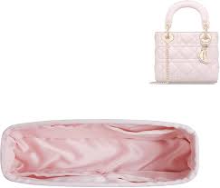 Organizador de Seda DGAZ para Bolsos Lady Dior - Rosa Mediano