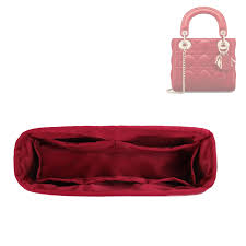 Organizador de Seda DGAZ para Bolso Lady Dior - Rouge Casaque