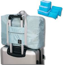 Bolsa de Viaje Plegable con 6 Organizadores Impermeables