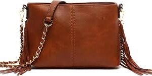Bolso Bandolera Pequeño MISAKO con Flecos