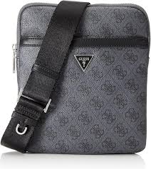 Minibolso de Hombro Guess Vezzola 4G Negro