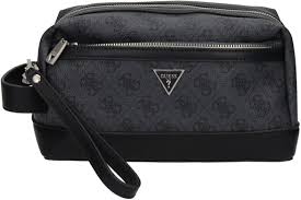 Bolso de Cosméticos Guess Vezzola SMRT para Hombre - Negro