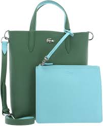 Lacoste Anna: Bolsa de Compra Verde para Mujer