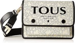 Bandolera M. Audree K Mini para Mujer en Beige-Negro