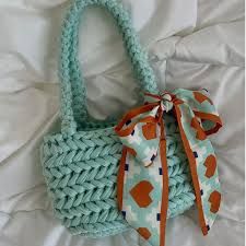 Bolsos Tejidos a Mano MJWDP: Kit DIY con Tiras de Tela