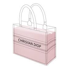 Almohada de Satín para Dior Book Tote Mini - DGAZ
