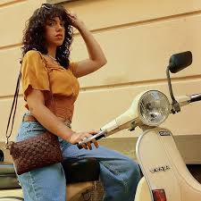 Bolso de Piel Vintage 'Jana' para Mujer
