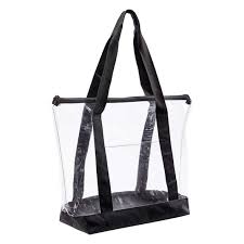 Bolso Transparente Grande de PVC