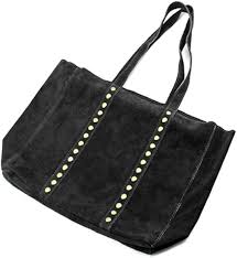 Bolso Shopper TeenConcept con Tachuelas Negro