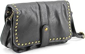 Bolso Bandolera Casual con Tachuelas
