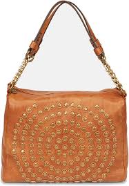 BATA: Bolso de Hombro Mujer con Tachuelas - Cómodo y Confortable