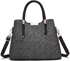 Bolso de Compra Azul para Mujer con Dos Bolsillos