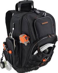 Mochila de Herramientas con Ruedas y 72 Bolsillos