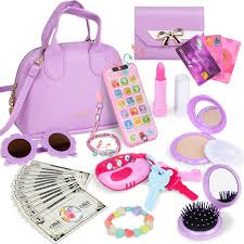 Bolso de Juego Morado para Niñas: My First Purse