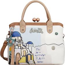 Anekke - Bolso Shopper Grande de Polipiel para Mujer