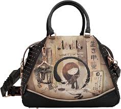 Anekke - Elegante Bolso Grande de Polipiel para Mujer