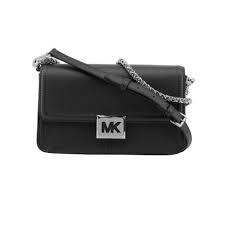 Bolso de Piel Michael Kors Sonia Negro