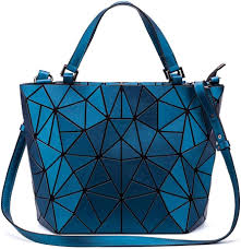 Bolso Holográfico Luminoso Geométrico