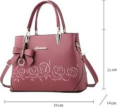 Bolso de Mano Mujer SDINAZ: Moda en Cuero PU