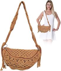 Monederos Boho: Bolsos Cruzados Tejidos a Mano