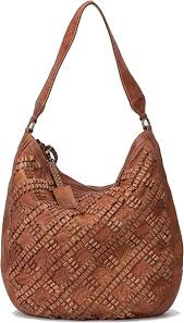 BIBA Bolso Boho de Cuero Genuino para Mujer