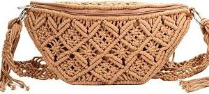 Bolsa Boho de Ganchillo Zankie para Playa
