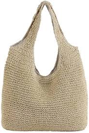 Bolsos de Paja Elegantes para Mujer