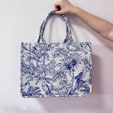 Bolso de Playa Jacquard para Mujer - Gran Capacidad