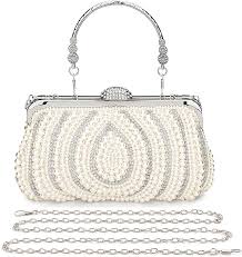 Bolso de Fiesta Blanco BAIGIO