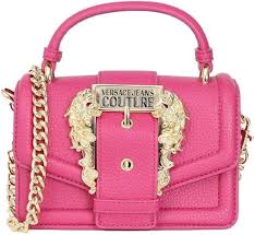 Bolso de Hombro Fucsia Versace Jeans Couture