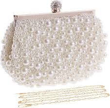 Bolso de Fiesta Blanco BAIGIO