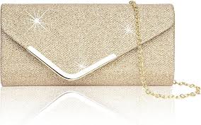Bolsos Fiesta Dorado Champán Larcenciel
