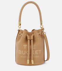 Bolso Mini de Cuero Sintético Marrón - Marc Jacobs